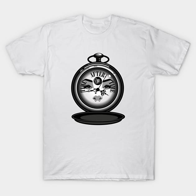 Time After Time T-Shirt by Spikeani